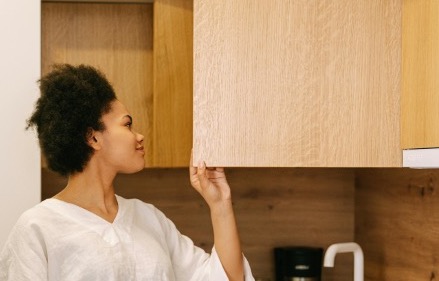 Woman kitchen